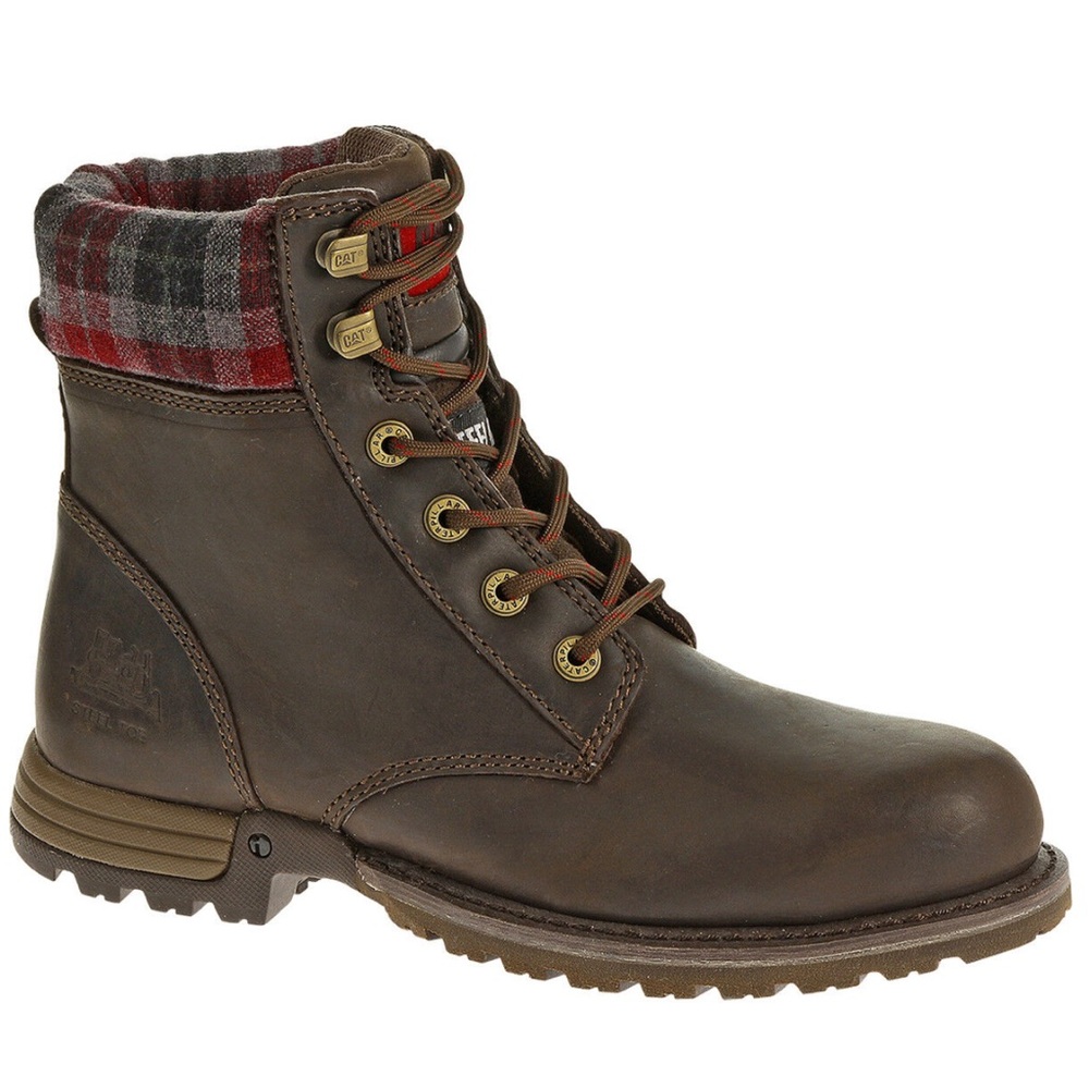 CAT WOMEN'S KENZIE STEEL TOE‎ WORK BOOTS